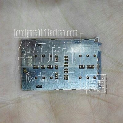 适用华为荣耀7 PLK RIO-AL00 D199内置卡座麦芒4 MateS SIM卡托