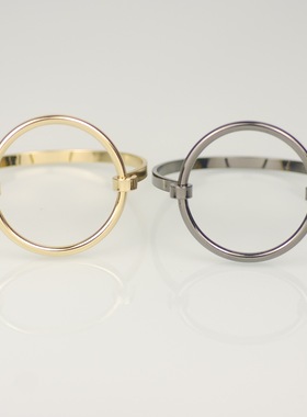 纯铜材质韩国黑色手镯