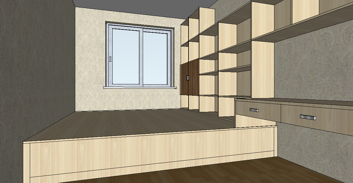 榻榻米草图大师SU模型室内装修sketchup环艺设计素材库源文件