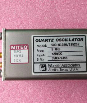 Wenzel Associates 500-01280/115252 射频 5MHz OCXO 恒温晶振