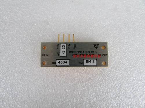 进口 5.3-9.6GHz 40dB 32dBm GPPO公 射频微波 增益 控制放大器
