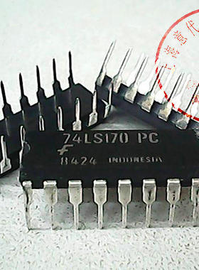 74LS170PC  FIJU  DIP-16〖正品原装〗赛格市场G332室实体店 现货