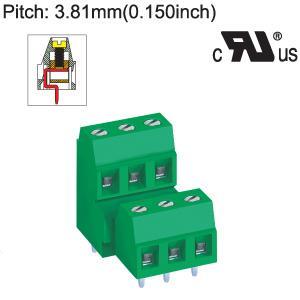 环保铜双层KF128A  DG381A螺钉式端子300V 10A连接器EK381A-3.5MM