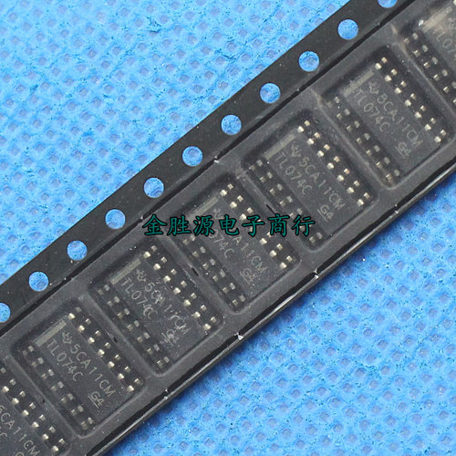 贴片低噪音运算放大器 TL074C TL074CDR SOP14 运放芯片 原装现货