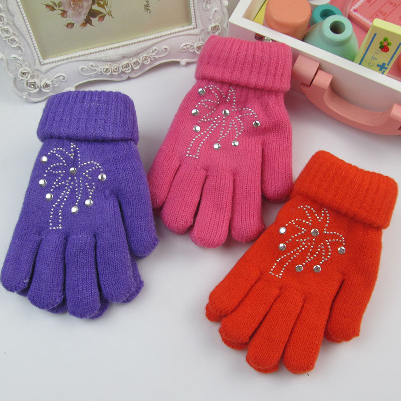 Gants pour enfants en cachemire - Ref 2146330 Image 1