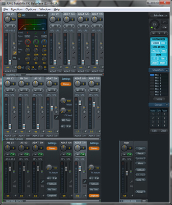 RME9632FF400800BabyfaUCX耳机包邮全新马头声卡调试精唱歌效果