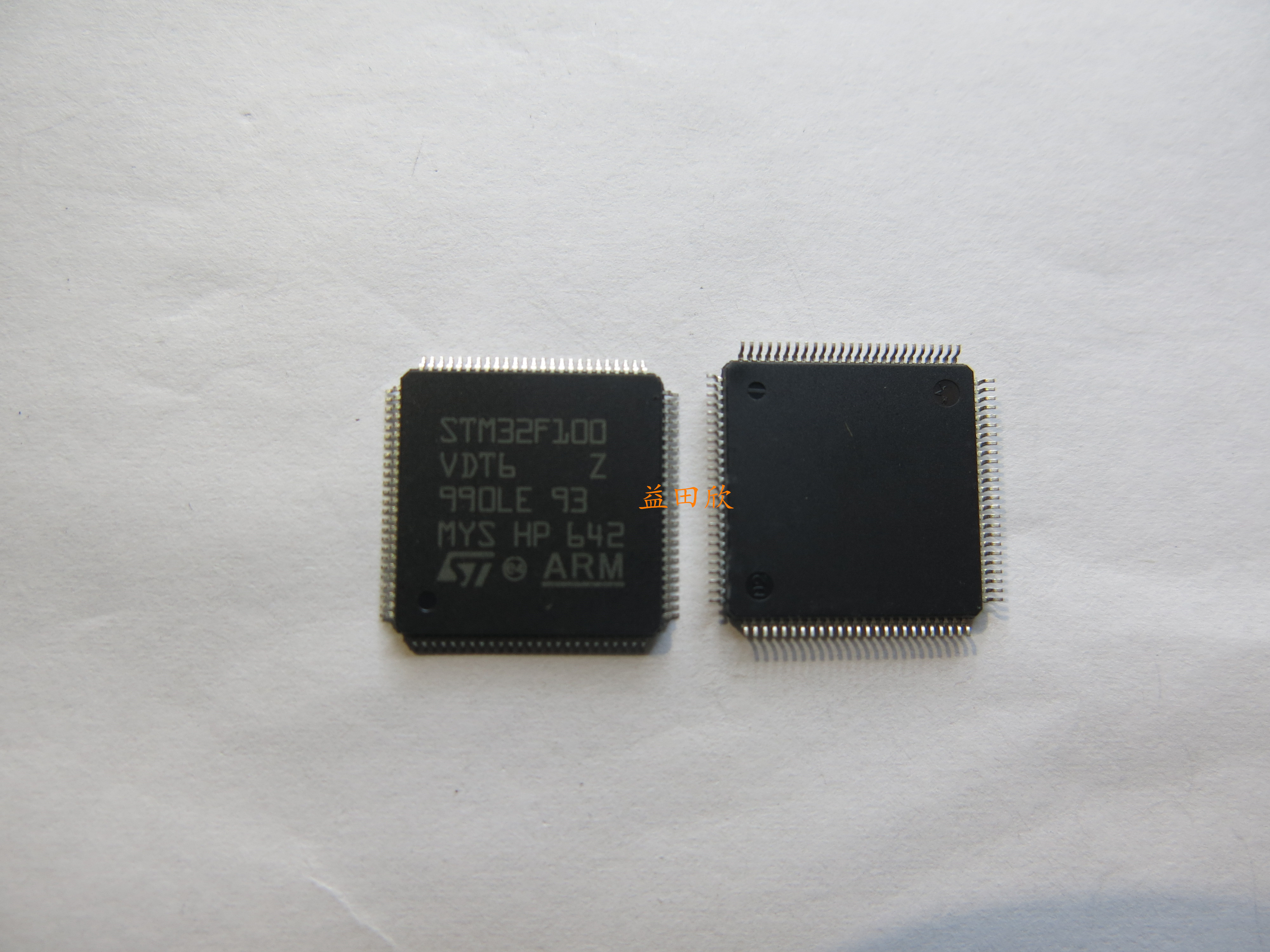 正品 STM32F100VDT6  STM32F100 单片机 QFP100 现货直拍