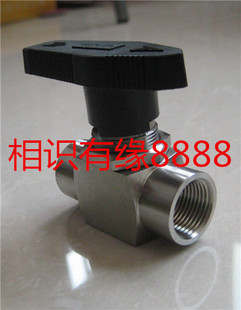 仪表阀 4寸 2分 PN6.4 不锈钢304仿美式 Q11SA 内丝球阀面板安装