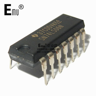 六反相緩沖器 直插DIP14 SN74LS06N Emu