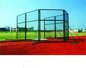 铁饼比赛护笼 专业比赛铁饼护笼 铁饼护笼 校园铁饼练习护笼