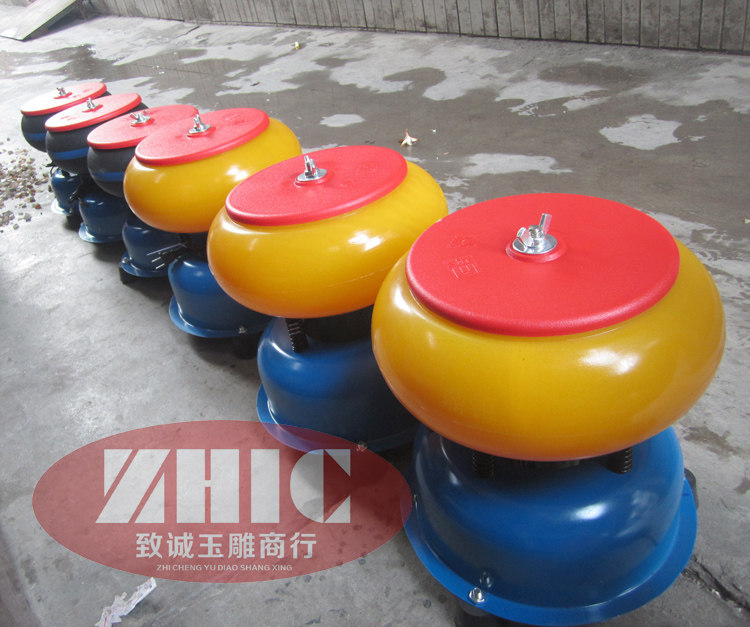 玉石翡翠玛瑙宝石抛光机 PU胶斗文玩核桃抛光震机 震动研磨机震桶