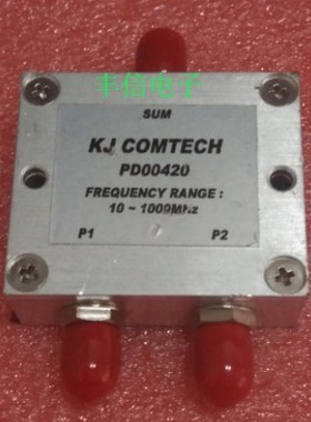 进口KJ COMTECH PD00420 10-1000MHz射频同轴滤波器功分器