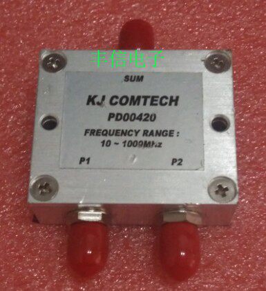 进口KJ COMTECH PD00420 10-1000MHz射频同轴滤波器功分器