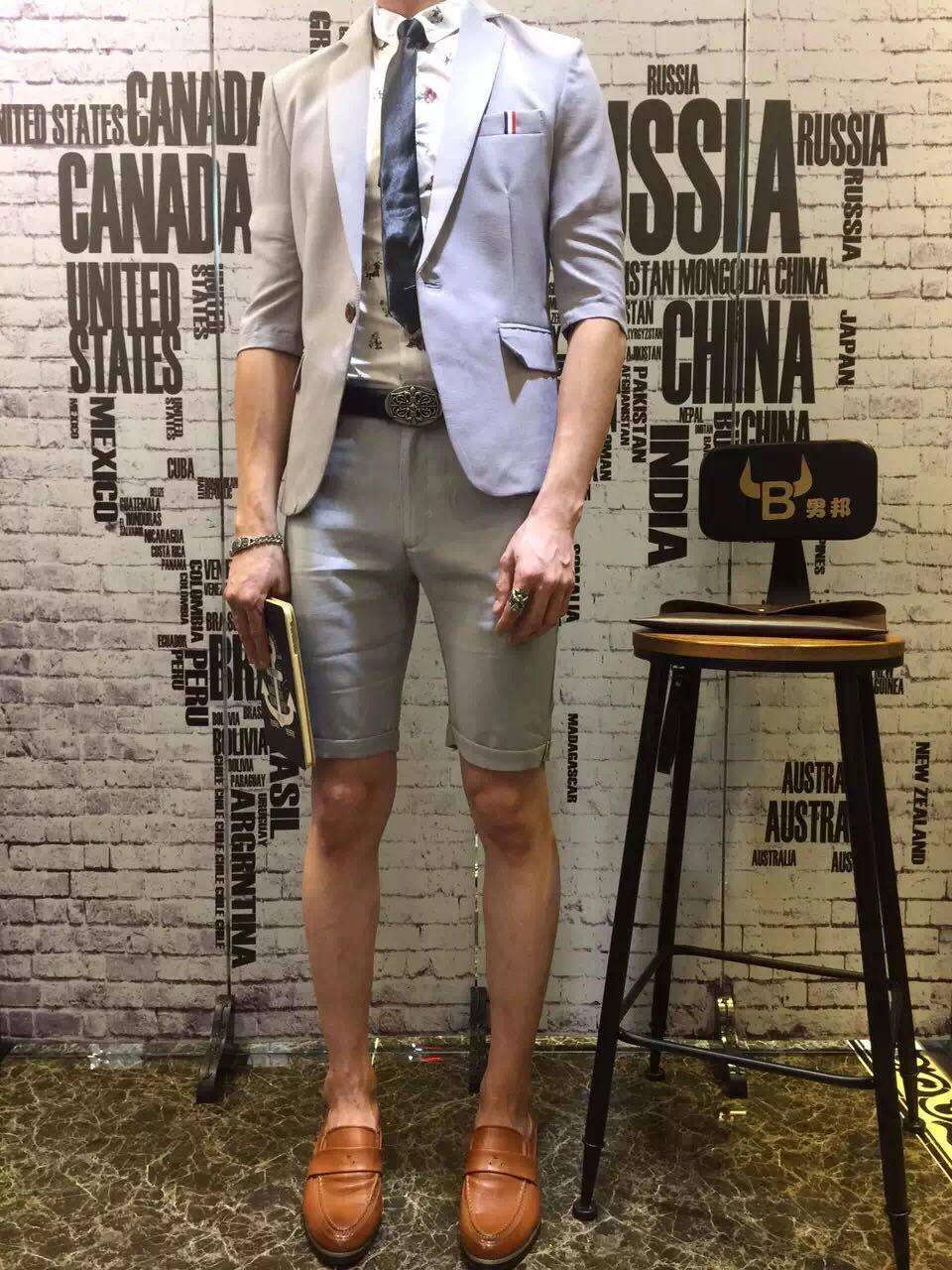 Costume homme MANSYIBAN pour été - Ref 1578411 Image 1