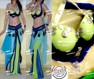 鸿舞衣1478专业量身订做 青蛇肚皮舞大小各色订做