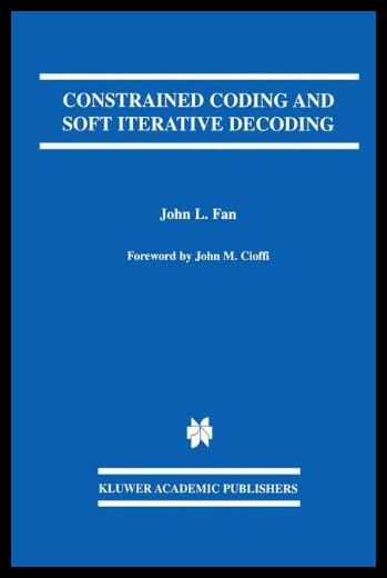 【预售】Constrained Coding and Soft Iterative Decoding 书籍/杂志/报纸 科普读物/自然科学/技术类原版书 原图主图