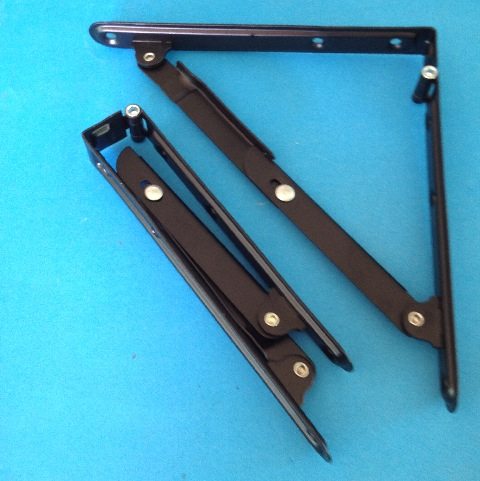 轻型 折叠连接件 三角支架托架靠墙搁板活动置物托架木工货品支架