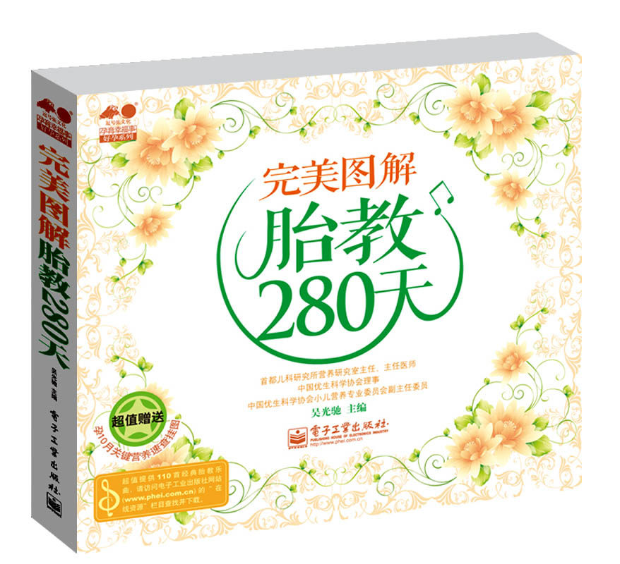 图解胎教280天-月关键营养速查挂图 书店 吴光驰 胎教书籍 书 畅想畅销书