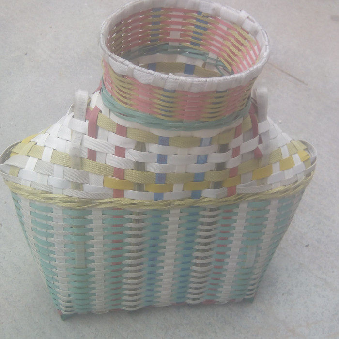 纯手工编织钓鱼篓 塑料鱼篓 包装带鱼篓包邮