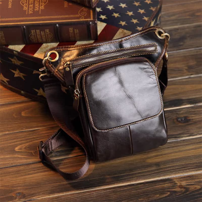 new pattern outdoors The first layer cowhide Leg bag female multi-function genuine leather Motorcycle male Leg bag motorcycle Leg bag Waist packin the Leather/Lady bags/Men's bag, Men&#39;s bags  category - from Buy2taobao.com to provide professional Taobao agent buy service