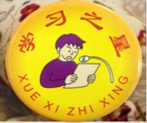 学习之星徽章学生胸章班干部标志队徽奖励胸牌笑脸胸针4.5cm包邮
