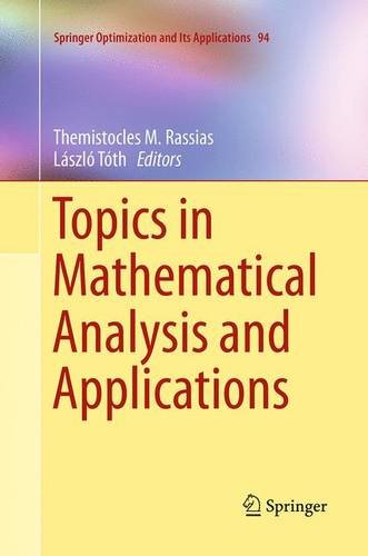 【预订】Topics in Mathematical Analysis and ...