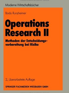 【预售】Operations Research II: Methoden Der Entscheid...