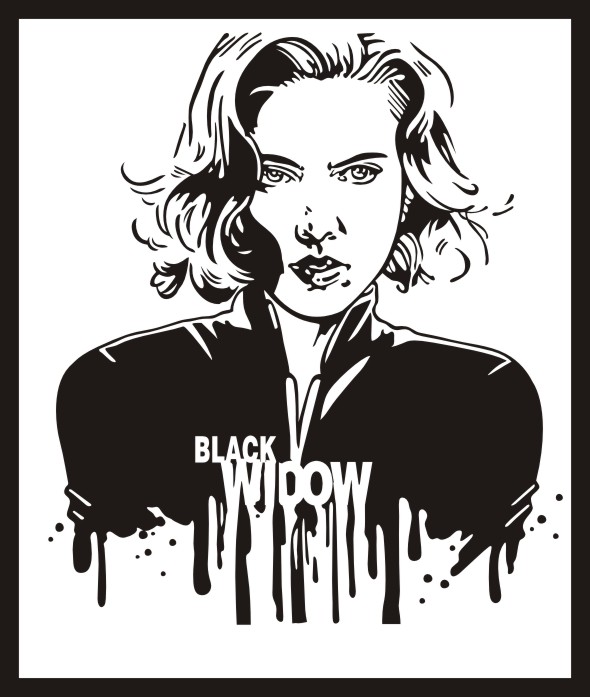 包邮黑寡妇美国队长装饰贴学生宿舍美术学校教室漫威电影人物墙贴|ruв категории Домашний быт, наклейки, стены наклейки - от Buy2taobao.com для оказания профессиональной услуги покупки агента Taobao