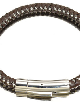 日本皮革编织意大利手链