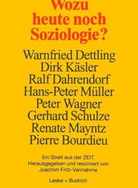 【预售】Wozu Heute Noch Soziologie?