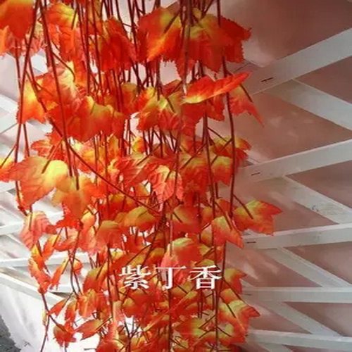 仿真藤条绿植绢花吊顶树枝