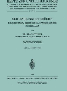 【预订】Schienbeinkopfbruche: Bruchformen, B...