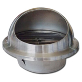 不锈钢排风扇防雨罩 不锈钢罩子换气扇排风口排气扇10CM 防风口