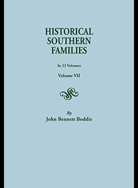【预售】Historical Southern Families. in 23 Volumes. Volu
