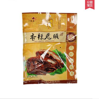 衢州特产香辣兔头一粒志4个装