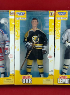 冰球 NHL 12寸 ORR GRETZKY LEMIEUX 可动人偶 公仔 模型