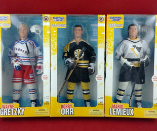 冰球 NHL 12寸 ORR GRETZKY LEMIEUX 可动人偶 公仔 模型