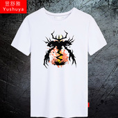 刀塔周边纯棉大码 T恤衫 体恤半截袖 DOTA影魔t恤男短袖 夏装 男士 新品