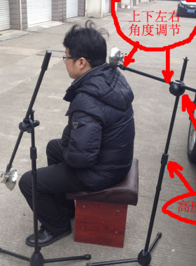艾灸无烟夹持立式悬灸架