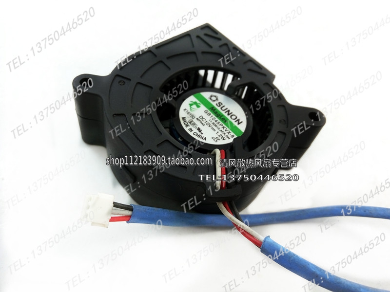 GB1245PKVX-8 原装投影仪风扇 SUNON 4520 磁悬浮鼓风机 12V 1.2W