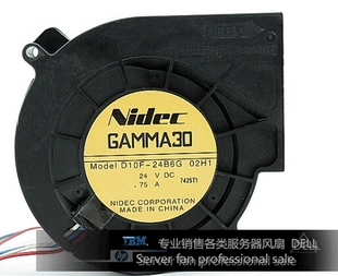 0.75A 风扇 D10F 涡轮 9CM 9733 24V 02H1 24B6G GAMMA30 NIDEC