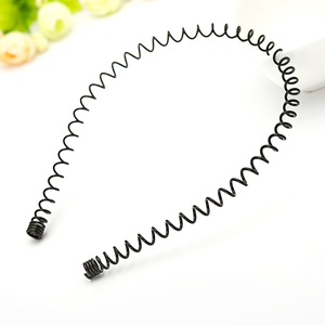 韩版金属细发箍带齿简约头箍男士女生洗脸盘发器头饰发饰盘发工具