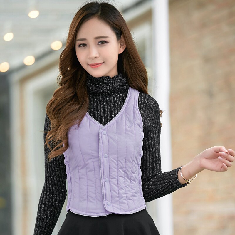Vest have cash less than that is registered in the accounts Korean Edition Autumn and winter keep warm Self cultivation Internal bile vest waistcoat Ladies Cotton vestin the Women's clothing/Boutique , Maga  category - from Buy2taobao.com to provide professional Taobao agent buy service