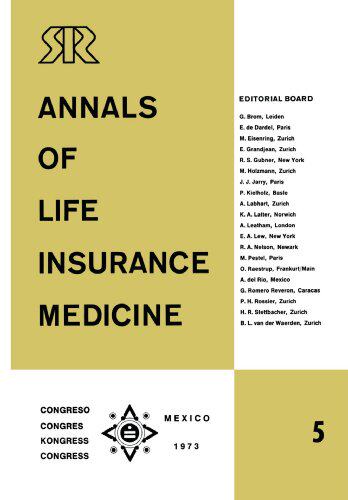 【预订】Annals of Life Insurance Medicine 5:...
