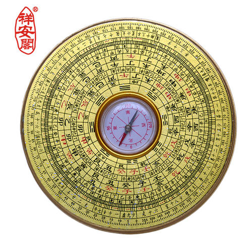 祥安阁仿铜罗盘 - 封面