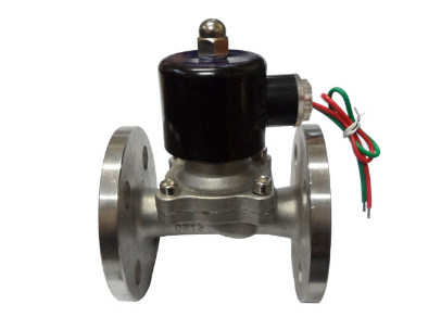 Henyon不锈钢法兰电磁阀2W200-20BF/2S200-20F，DN20电磁阀