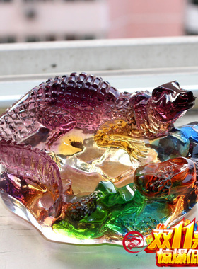 琉璃创意男朋友摆件送领导同事