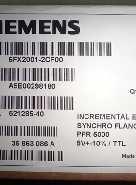 全新 西门子 6FX2001-2CF00 非实价、具体请咨询