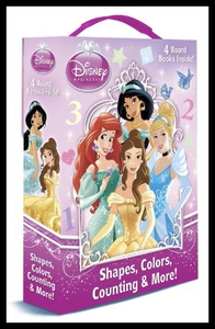 【预售】Shapes, Colors, Counting & More! (Disney Princess