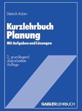 【预售】Kurzlehrbuch Planung: Mit Aufgaben Und Losungen